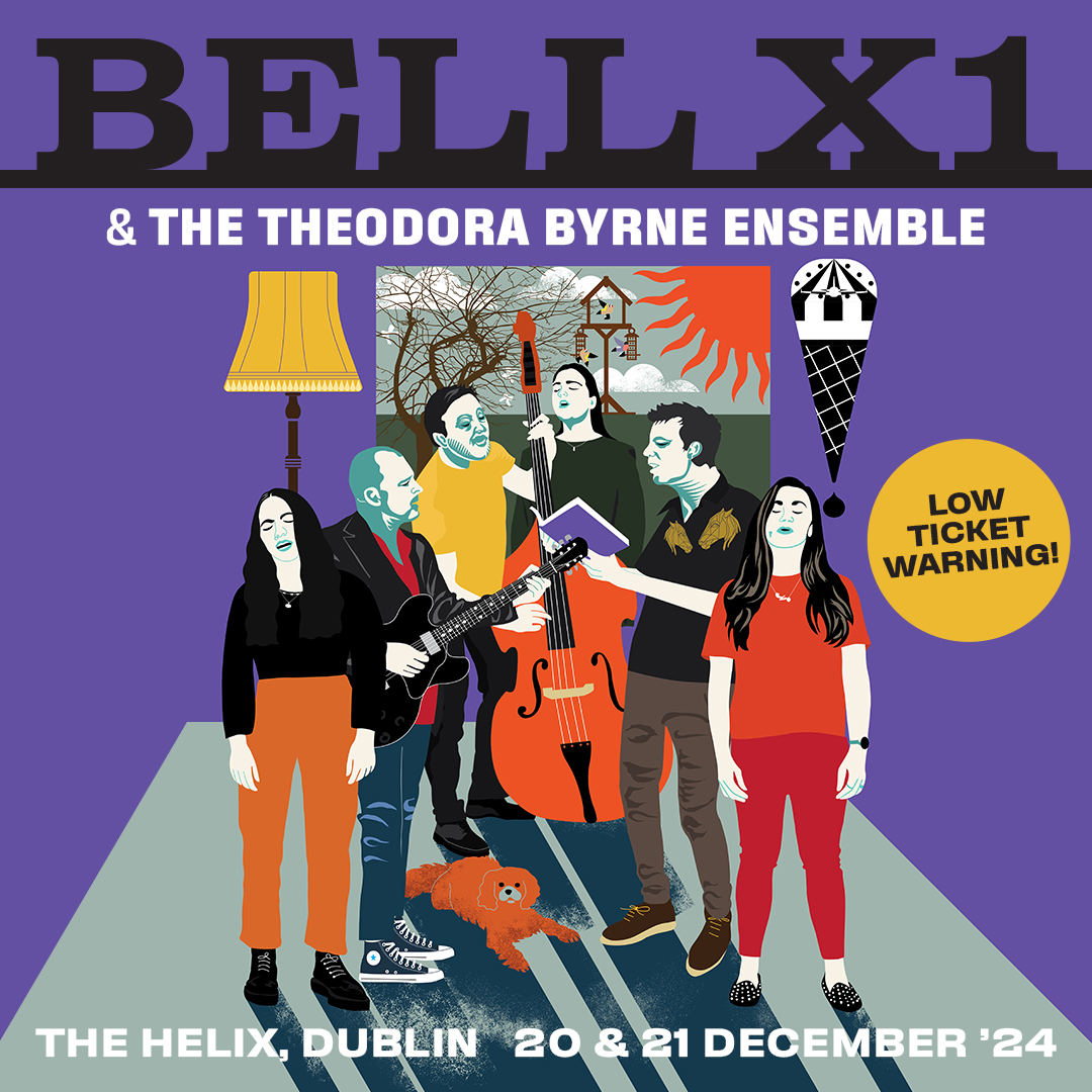 🚨 𝗟𝗢𝗪 𝗧𝗜𝗖𝗞𝗘𝗧 𝗪𝗔𝗥𝗡𝗜𝗡𝗚 🚨

Join <a href="/BellX1/">Bell X1</a> and The Theodora Byrne Ensemble in <a href="/TheHelixDublin/">The Helix</a> on December 20 &amp; 21 2024 while tickets last! 🎵🎹

⚡️ Limited tickets ~ bit.ly/3TppJDM