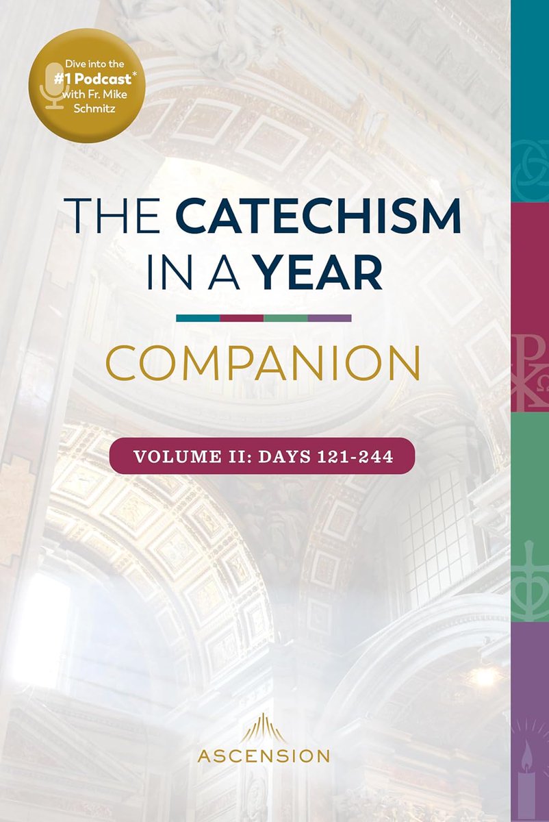 SRMcEvoy's tweet photo. A #BookReview of The Catechism in a Year Companion, Volume II by @frmikeschmitz, @AKoshute and other from @AscensionPress a must have resource to support your Catechism in a Year journey. #CIAY https://t.co/3v6U66MeuL https://t.co/5GMYXg0Ejg