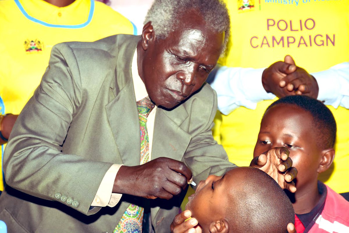 Polio cannot be cured but it can be prevented through vaccination. In 2024, Kenya has confirmed 5 cases of polio thus calling for rapid measures, including thorough vaccination of all children below 5 yrs and health education on importance of immunization. #Endpolio #Vaccineswork