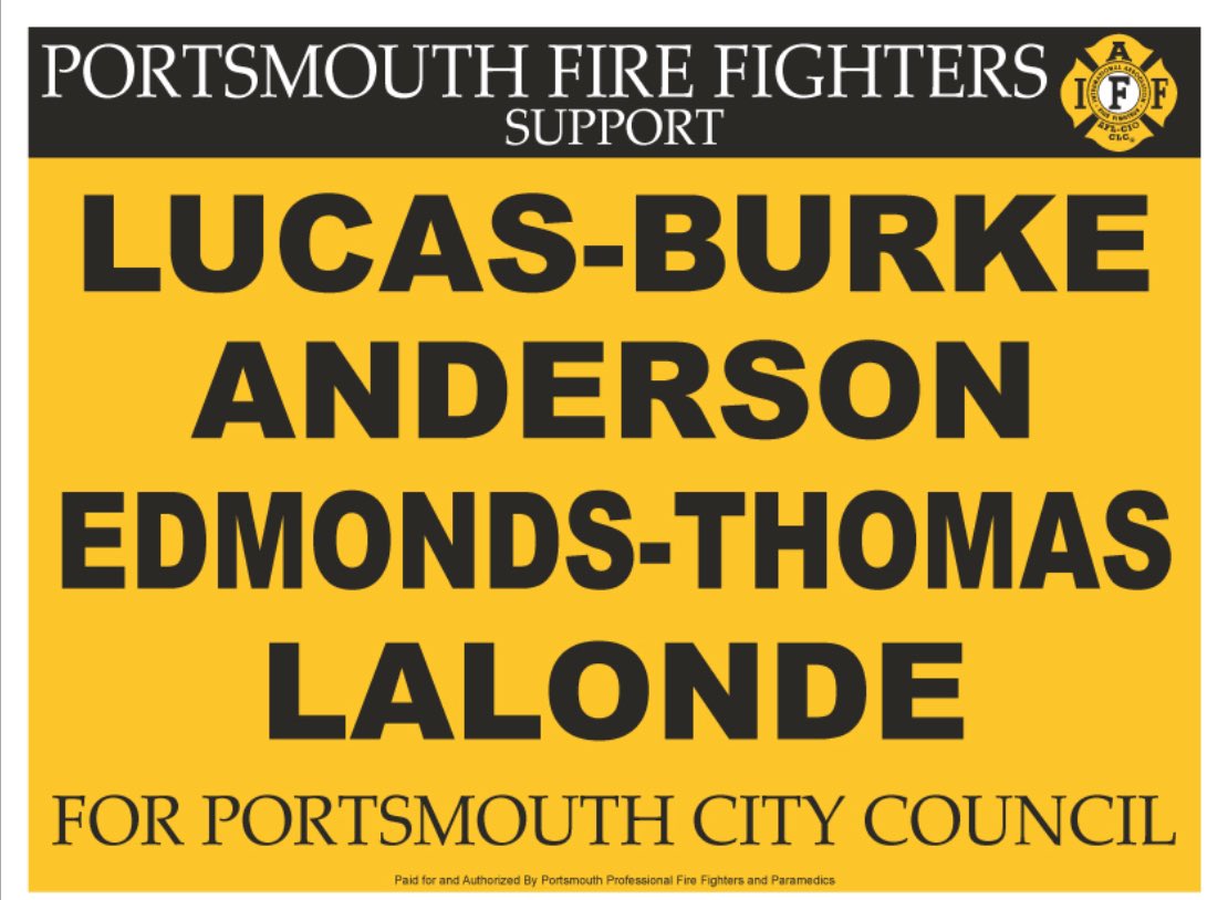 With early voting under way, please support these candidates for office.  We need a seat at the table to protect our members AND provide better service to the community!