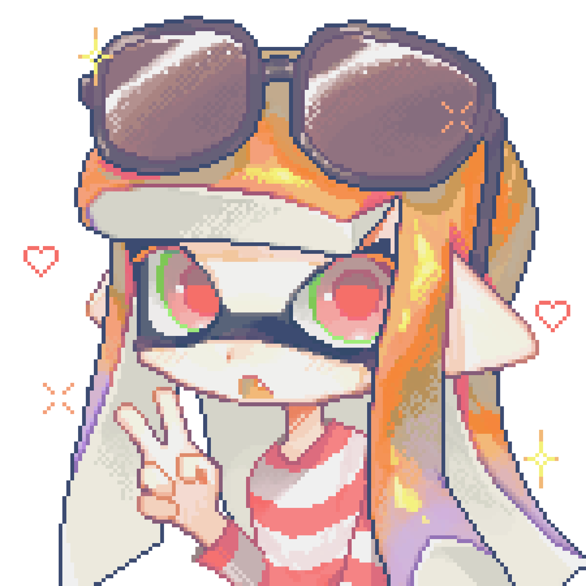 我也玩像素！😠
#灵光耳机 #Splatoon3 #スプラトゥーン3