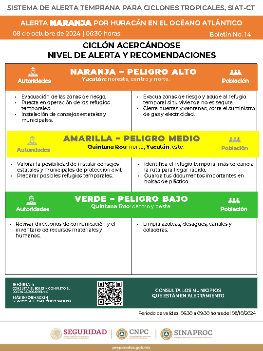 UIEMOficial's tweet image. #FamiliaUIEM
Conforme a los pronósticos del Servicio Meteorológico Nacional, se ha emitido una alerta naranja para ciclones tropicales en el Océano Atlántico. 
Sigamos cultivando el espíritu de apoyo y solidaridad que define a nuestra familia UIEM
#SomosUIEM