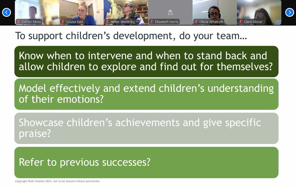 gatewayteach's tweet photo. Our Early Years Network enjoyed an informative session with @SwailesRuth this morning online. Covering curriculum, Ofsted, Early Years fundamentals and more!
#EmpoweringTeachers #EarlyYears #Curriculum #Ofsted #StageNotAge #ChildCenteredLearning
https://t.co/IXJPLxtgRB https://t.co/1sCwvfUJNY