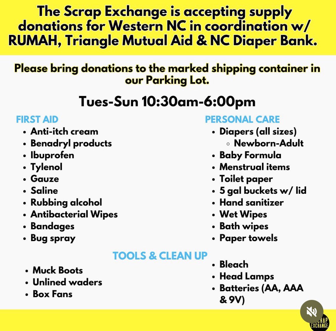 The Scrap Exchange tweet media