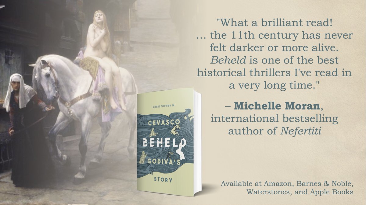Christopher M. Cevasco (@cevasco_m) on Twitter photo If you haven't yet read BEHELD: GODIVA'S STORY (<a href="/lethepress/">Lethe Press</a>), why not give it a try?
📗 A darkly twisted psychological thriller exploring the legend of #LadyGodiva's naked ride.
🔗Order: storyoriginapp.com/universalbookl…
#HistoricalFiction #histfic #AngloSaxons #DarkFiction If you haven't yet read BEHELD: GODIVA'S STORY (<a href="/lethepress/">Lethe Press</a>), why not give it a try?
📗 A darkly twisted psychological thriller exploring the legend of #LadyGodiva's naked ride.
🔗Order: storyoriginapp.com/universalbookl…
#HistoricalFiction #histfic #AngloSaxons #DarkFiction