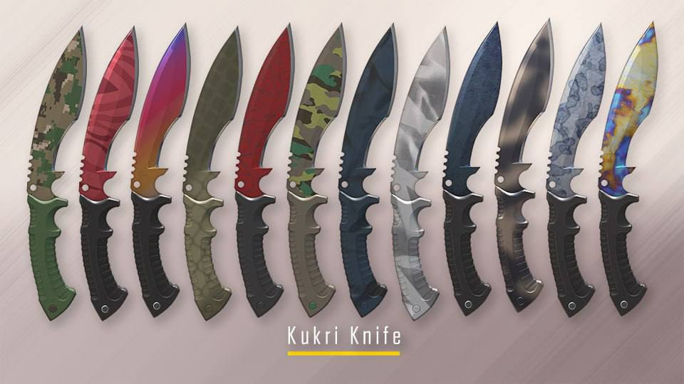 easyskins_com's tweet image. What do you think about Kukri knifes?

#cs2 #csgo #csknife #csgoknifes #csgoskins