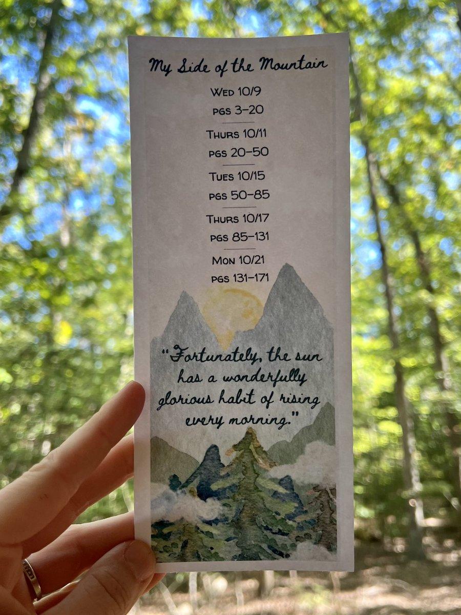 Jennifer Gates (@jengates395) on Twitter photo Kicking off a novel study in just the right spot… students are eager to read My Side of the Mountain. Thanks <a href="/sagGEYER/">Steve Geyer</a> for reading with us at the Nature Center today. GO WILD! 🌿 Kicking off a novel study in just the right spot… students are eager to read My Side of the Mountain. Thanks <a href="/sagGEYER/">Steve Geyer</a> for reading with us at the Nature Center today. GO WILD! 🌿