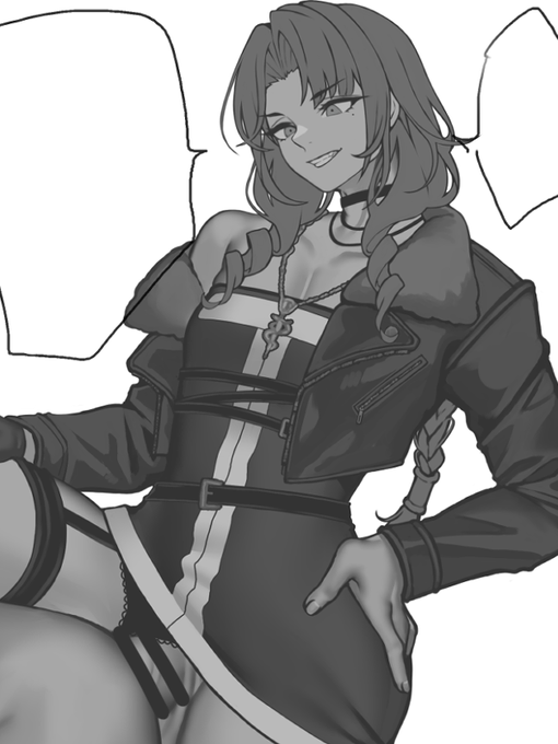 並行作業しすぎて何も終わらない呪いにかかってる
集中力戻ってきて欲しい
そしてクライアントのOCのデザインがかっこいい… 