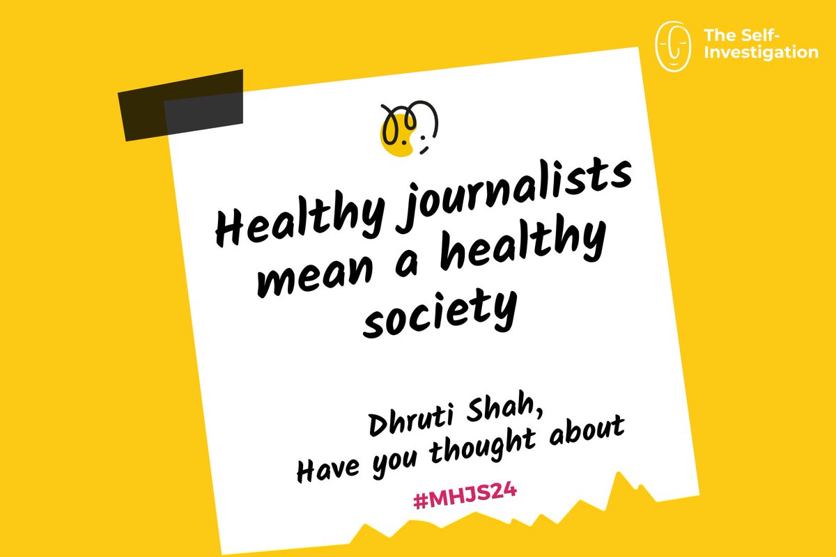 selfinvestigate's tweet image. Day 2 of #MHJS24 is now over and we want to THANK everybody that is making this Summit such an inspiring arena 💛.

🖋️Together, we can create a healthier, more supportive journalism industry. Stay tuned!! 
👉Tomorrow Day 3 &amp;amp; #WorldMentalHealthDay