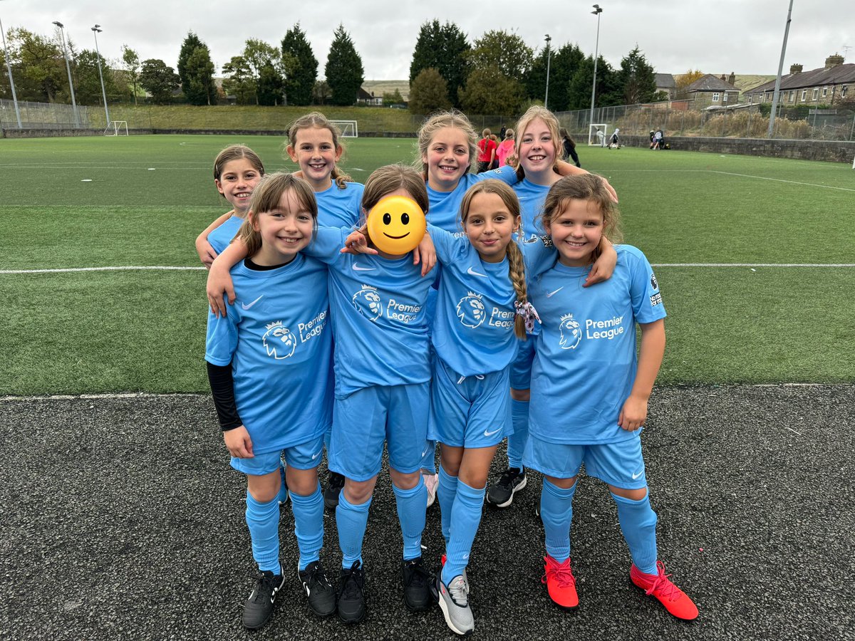 OlsaSports's tweet photo. A huge well done to our girl’s football team who came 3rd in tonight’s competition 🌟 Thank you to @premierleague for our new football kits ⚽️ https://t.co/yUal8w8yyp