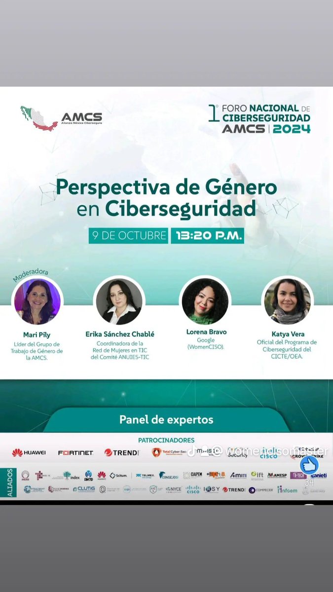 Women Ciso tweet media