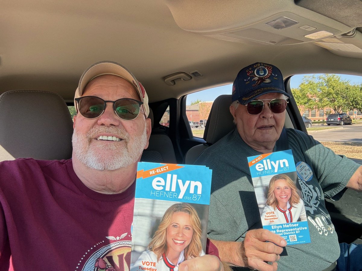 OKCOLF's tweet image. Started this morning with a walk for Ellyn Hefner - HD 87!!

We'll be walking every Saturday until Election Day, so if you are interested in volunteering - let us know!