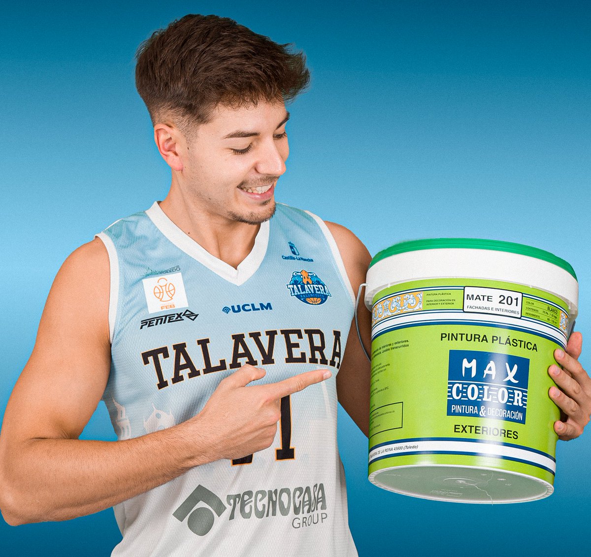 Tecnocasa Baloncesto Talavera (@talavera_basket) on Twitter photo 🏀🎨 Que alguien te mire como Alan mira al bote de <a href="/maxcolorpintura/">Max Color. Pintura & Decoración</a>
#PasiónPorCrecerJuntos🏀 🏀🎨 Que alguien te mire como Alan mira al bote de <a href="/maxcolorpintura/">Max Color. Pintura & Decoración</a>
#PasiónPorCrecerJuntos🏀