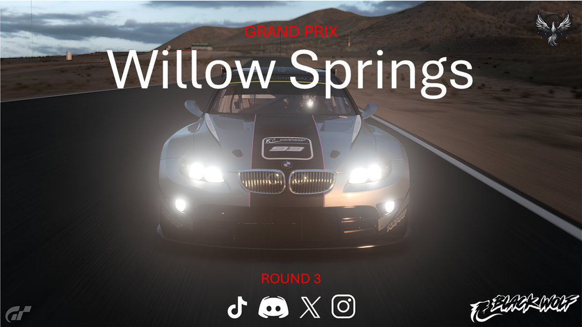 IPR_Officiel's tweet photo. SRA.
Round 3.
#GT7. #TeamIPR.
GT7. (.8:30. p.m. 🇬🇧. 21h30. 🇫🇷.).
Pilote IPR :
GT2 : @Enzo_Calatrava.
GT3 : @IPR_FlashSinay. @Pa_tillier. @IPR_Tuturito. @Kal_El1905.
📺:
GT2 : https://t.co/o4hvfH6bHK
GT3 : https://t.co/QOhARNyD7b https://t.co/Z97csUDr1J