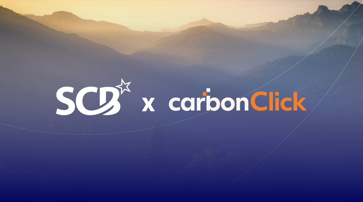 SCB Tweets (@scb_tweets) on Twitter photo SCB and <a href="/carbonclick/">CarbonClick</a> have partnered to bring Sustainable Aviation Fuel and high-integrity carbon solutions to airlines!
Together, we're delivering a diverse, high-integrity portfolio of carbon credits through industry-leading technology. SCB and <a href="/carbonclick/">CarbonClick</a> have partnered to bring Sustainable Aviation Fuel and high-integrity carbon solutions to airlines!
Together, we're delivering a diverse, high-integrity portfolio of carbon credits through industry-leading technology.