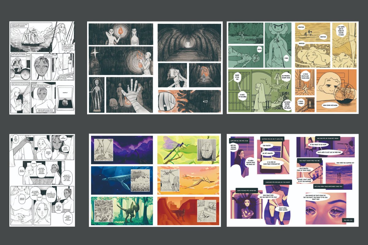 _alych's tweet image. Hi #PortfolioDay 
I'm Alicia, a comic and 2D artist based in Valencia! Looking for opportunities or whatever:))