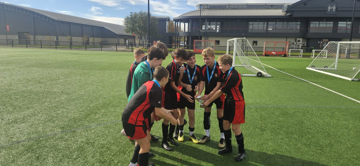 🌟⚽ Amazing news! Our Year 8s won all 7 games at the LFC Academy tournament, with Aston &amp; Kai scoring 5 each! 🏆 They’ll represent Halton in January! 🙌
Year 11s beat OBA 9-0, with Alex netting a hat-trick! 🎉 On to Rd2! 💪
Good luck to Year 7 &amp; Year 7/8 Girls!