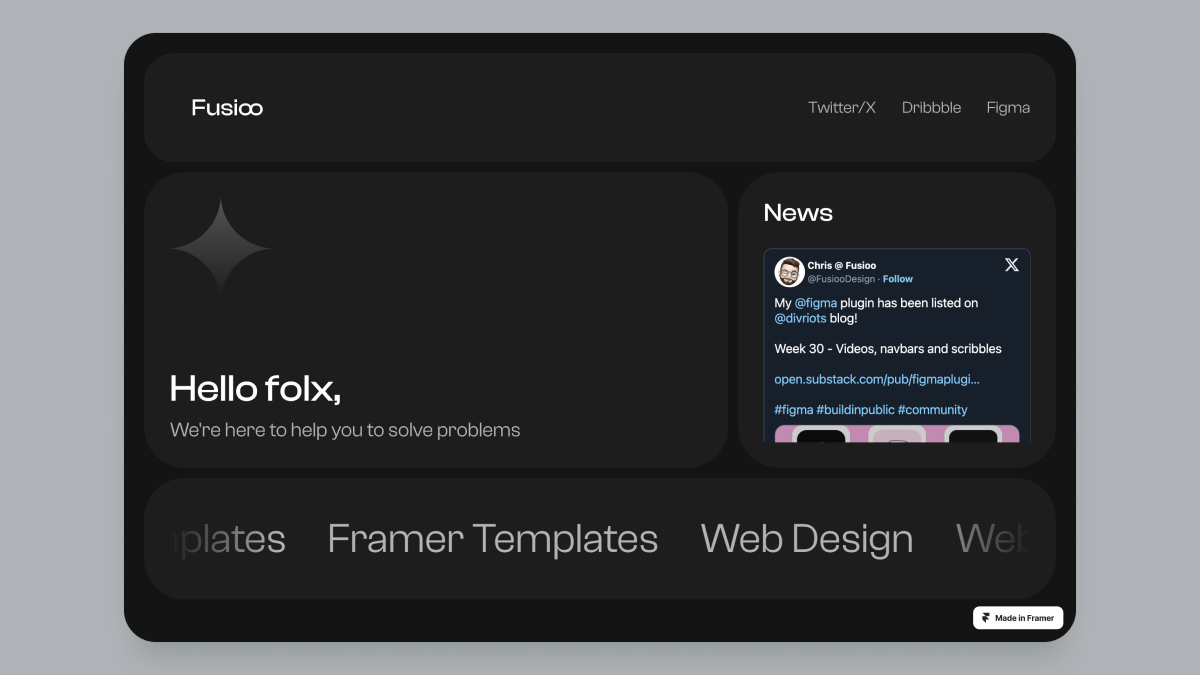 Fusioo Design tweet media