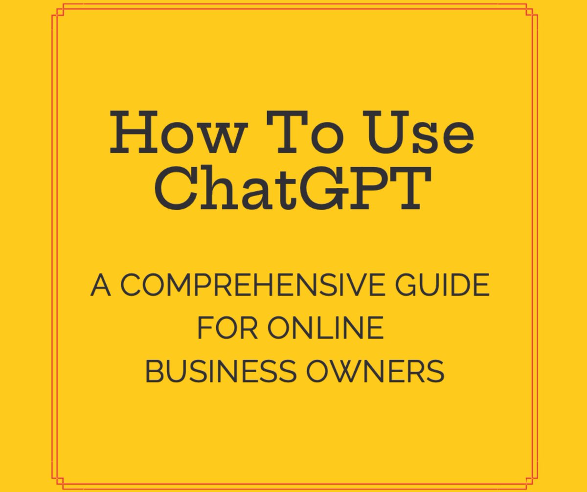 How will #AI impact your business? And how can you leverage this #technology? My eBook, "How to Use ChatGPT," is a comprehensive guide to help business owners get started to harness the full potential of #ChatGPT. Download your FREE copy here - site.lyndagreeves.withtbsc.com/how-to-use-cha…