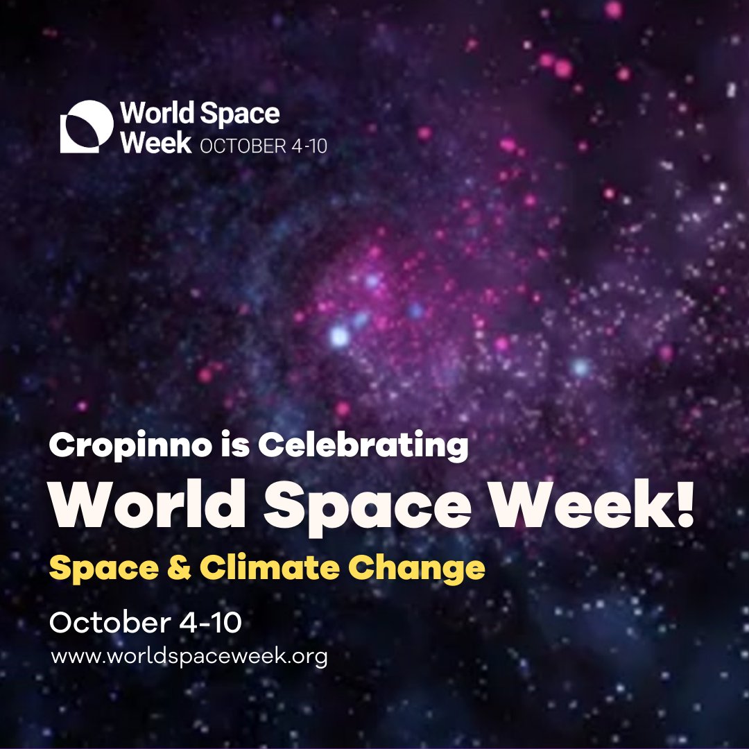 CropinnoCo's tweet image. 🌍This #WorldSpaceWeek, let’s talk climate! Agriculture is responsible for 24% of global CO₂e emissions. At Cropinno, we leverage satellite insights to help farmers adopt sustainable practices and combat #climatechange. Together, we can make a difference! 🌱🚀 #ClimateCrisis