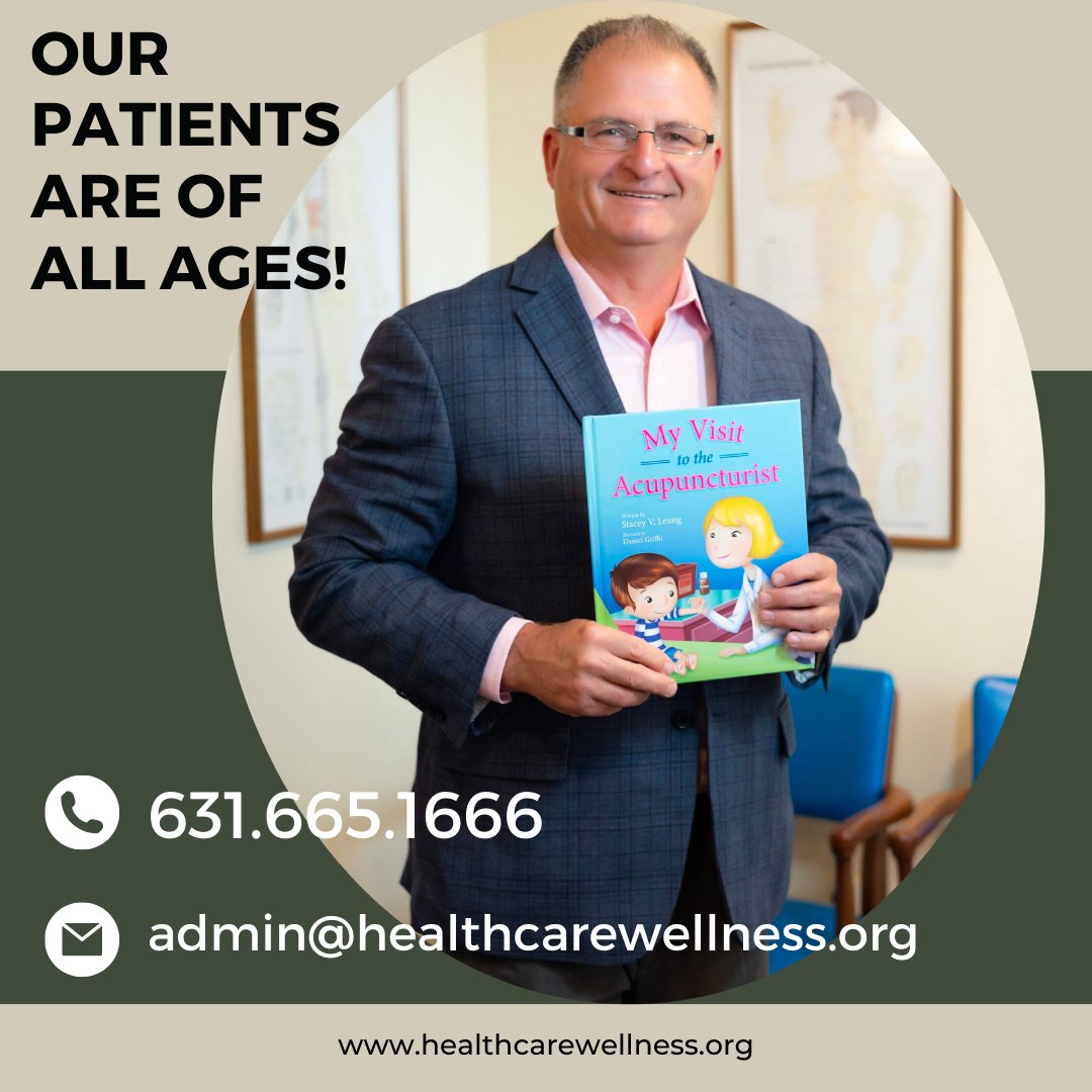 HealthcenterLI's tweet photo. Yes, we treat children as well! This book by author Stacey V. Leung, and illustrated by Daniel Griffo is a wonderful read for your little one before their first acupuncture visit. https://t.co/G68w7IVtSB