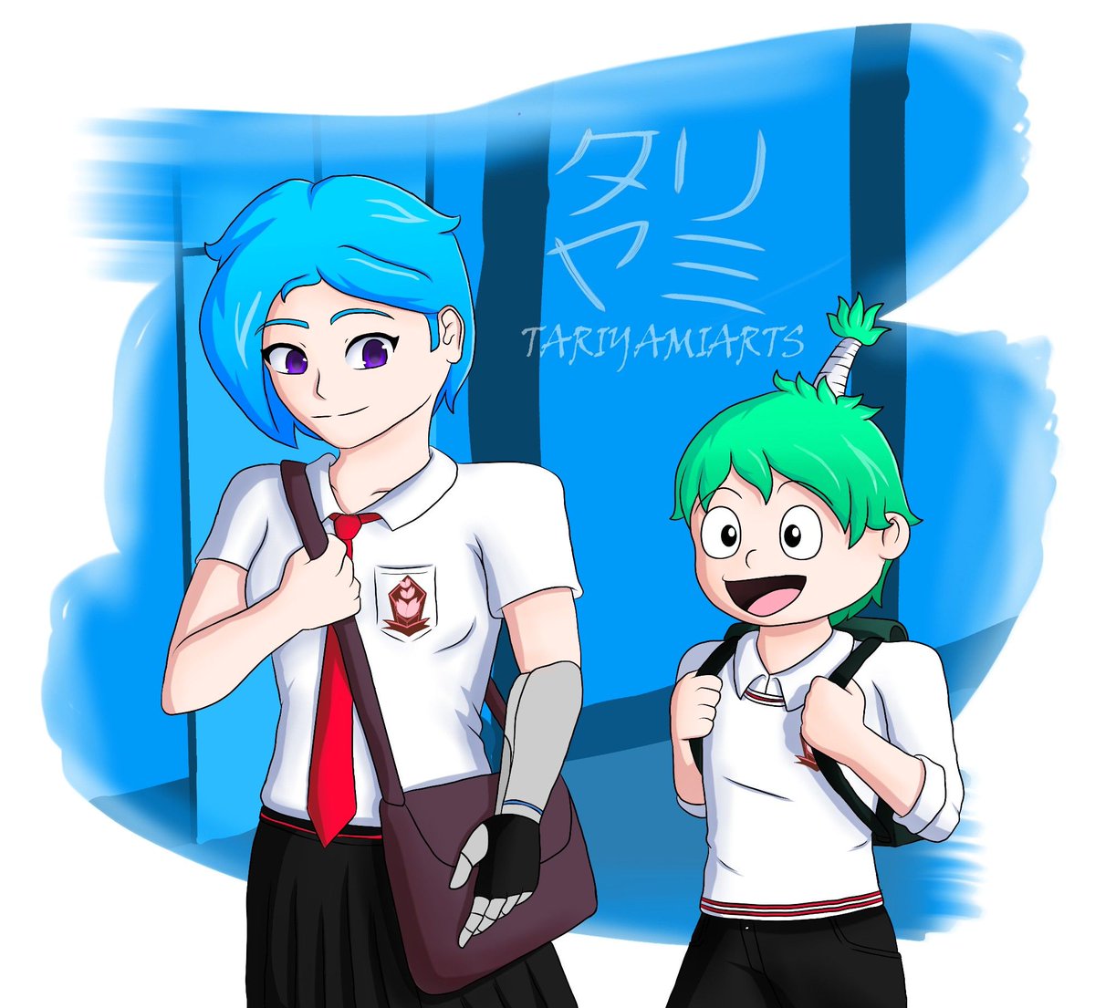 Tari and Theo in pocket gakusei
.
#metarunner #metarunnertari #MetaRunnerTheo #metarunnerpocketgakusei #Tari #Theo #metarunnertarifanart #metarunnertheofanart