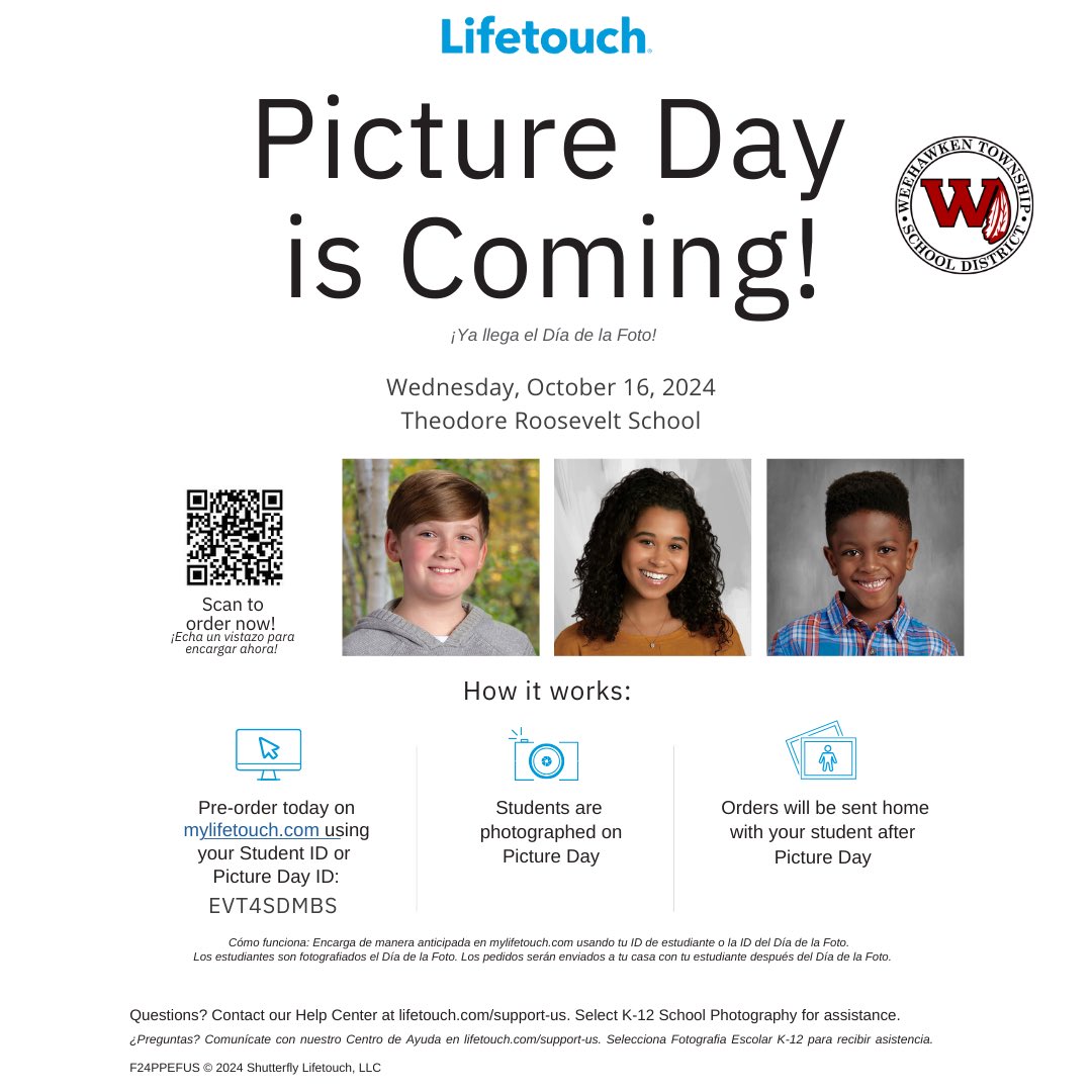 Weehawken Schools (@weehawkentsd) on Twitter photo TRS Picture Day is coming!
10/16 ~ order today: my.lifetouch.com/mylifetouch/#/…
<a href="/EricCrespoEDU/">Eric Crespo</a> <a href="/FAmato53/">Francesca Amato</a> <a href="/al_orecchio/">Al Orecchio</a> <a href="/SuzanneMera/">Mrs. Mera</a> <a href="/DeStefanoEDU/">Dr. Nicholas J. DeStefano</a> <a href="/MrsCullinane/">Jacqueline Cullinane</a> <a href="/bcalligy/">Brian Calligy</a> <a href="/BriannaReganEDU/">Brianna Regan</a> <a href="/JColasurdoEDU/">Jillian Colasurdo</a> <a href="/WeehawkenTRSPTO/">WeehawkenTRSPTA</a> TRS Picture Day is coming!
10/16 ~ order today: my.lifetouch.com/mylifetouch/#/…
<a href="/EricCrespoEDU/">Eric Crespo</a> <a href="/FAmato53/">Francesca Amato</a> <a href="/al_orecchio/">Al Orecchio</a> <a href="/SuzanneMera/">Mrs. Mera</a> <a href="/DeStefanoEDU/">Dr. Nicholas J. DeStefano</a> <a href="/MrsCullinane/">Jacqueline Cullinane</a> <a href="/bcalligy/">Brian Calligy</a> <a href="/BriannaReganEDU/">Brianna Regan</a> <a href="/JColasurdoEDU/">Jillian Colasurdo</a> <a href="/WeehawkenTRSPTO/">WeehawkenTRSPTA</a>