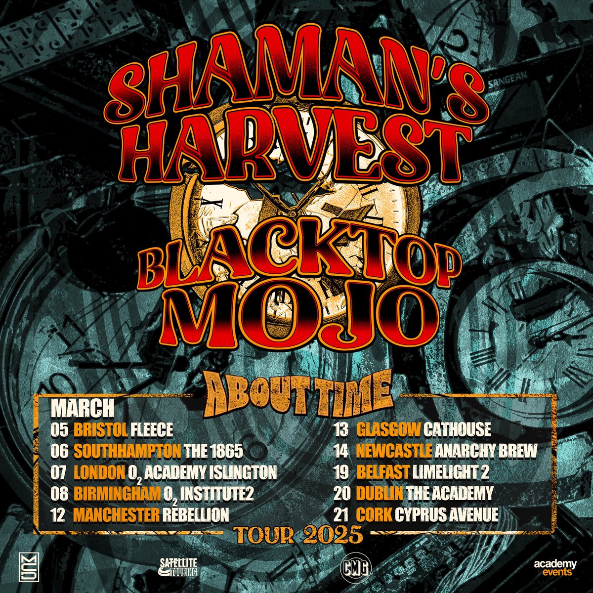 We’re heading across the pond with our rowdy buds in <a href="/shamansharvest/">Shaman's Harvest</a> in 2025 🤘🇬🇧🇮🇪