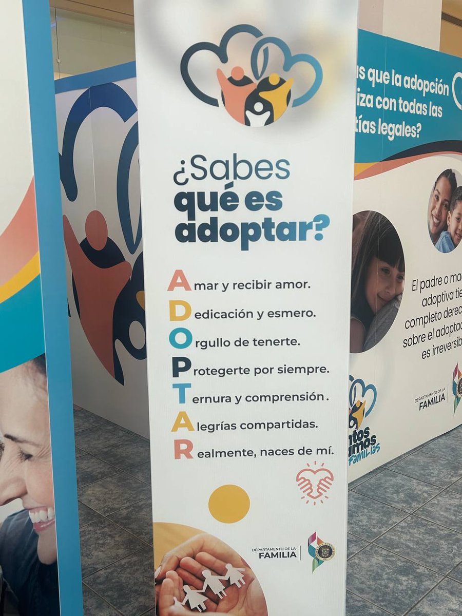 Esta mañana participé del evento Juntos Creamos Nuevas Familias, la jornada de servicios y orientación sobre adopción que lleva a cabo la ADFAN durante esta semana en Plaza las Américas.
Los invito a darse la vuelta y dar ese primer paso en la creación de nuevas familias.