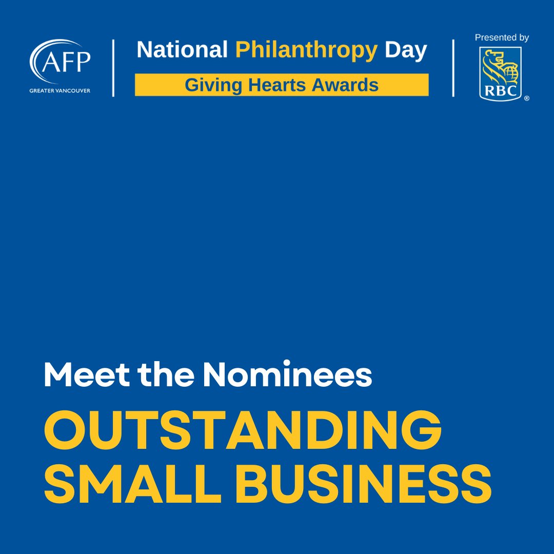 AFPVancouver's tweet photo. Meet the Nominees - Outstanding Small Business

🌟  @willcreativeinc @pleaservicesbc
🌟 @pitrainingburnaby @cancersociety
🌟   @bpmediainc @bcchildrens

Congratulations!

Don’t miss out—get your tickets today by visiting https://t.co/APgdAkvAgD https://t.co/itqqqCF0KB