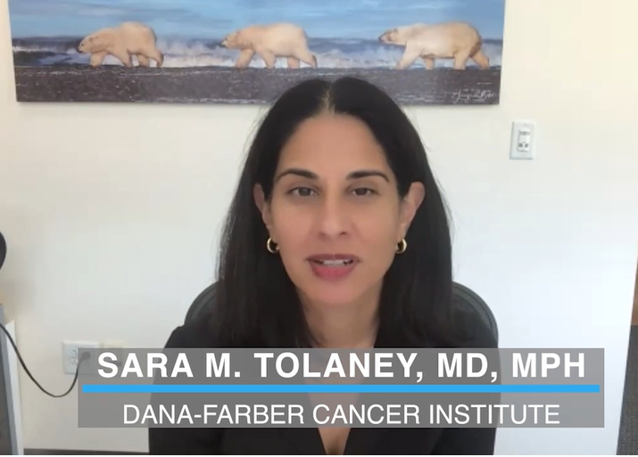DFCI_BreastOnc's tweet image. Dr. Sara Tolaney (@stolaney1) discusses 3 studies presented at #ESMO24 which will impact clinical practice:
📎 Preoperative pembrolizumab in #TNBC
📎 Destiny Breast 12 Trial: #TDXd in metastatic HER2+ #BreastCancer +/- #BrianMetastases
📎 #NATALEE Trial: adj ribociclib for HR+…