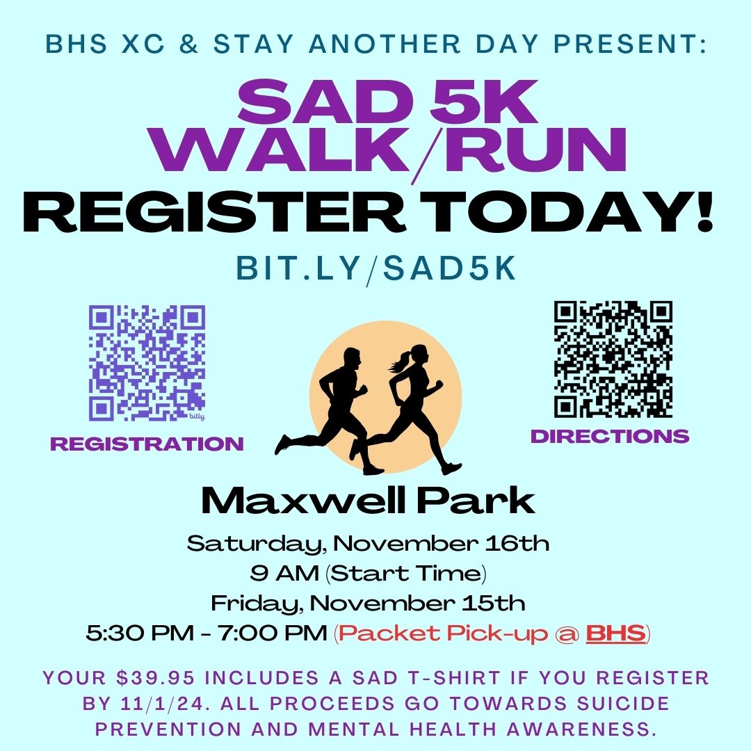 Fun Run and a Great cause - Sign up before Nov. 1!