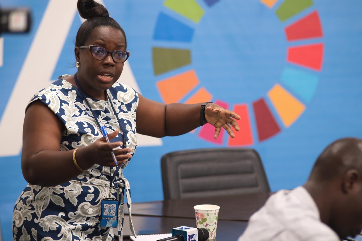 UNinGhana (@uninghana) on Twitter photo Farmers produce enough food globally, yet hunger remains.
Today, <a href="/FAOAfrica/">FAO in Africa</a> held a media briefing in Accra to spotlight this year's #WorldFoodDay theme, "Right to Food for a Better Life and Future," and emphasize the Dayโs call for action on food security, ahead of 16 Oct. Farmers produce enough food globally, yet hunger remains.
Today, <a href="/FAOAfrica/">FAO in Africa</a> held a media briefing in Accra to spotlight this year's #WorldFoodDay theme, "Right to Food for a Better Life and Future," and emphasize the Dayโs call for action on food security, ahead of 16 Oct.