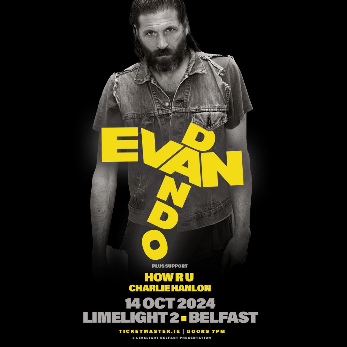 how r u (@howru_000) on Twitter photo what an honour to announce im supporting <a href="/Evan_Dando/">Evan Dando</a> of <a href="/TheLemonheads/">The Lemonheads</a> in Belfast this Monday 14th oct in <a href="/LimelightNI/">Limelight Belfast</a> 🖤last remaining tickets avail via <a href="/TicketmasterIre/">Ticketmaster Ireland</a> what an honour to announce im supporting <a href="/Evan_Dando/">Evan Dando</a> of <a href="/TheLemonheads/">The Lemonheads</a> in Belfast this Monday 14th oct in <a href="/LimelightNI/">Limelight Belfast</a> 🖤last remaining tickets avail via <a href="/TicketmasterIre/">Ticketmaster Ireland</a>