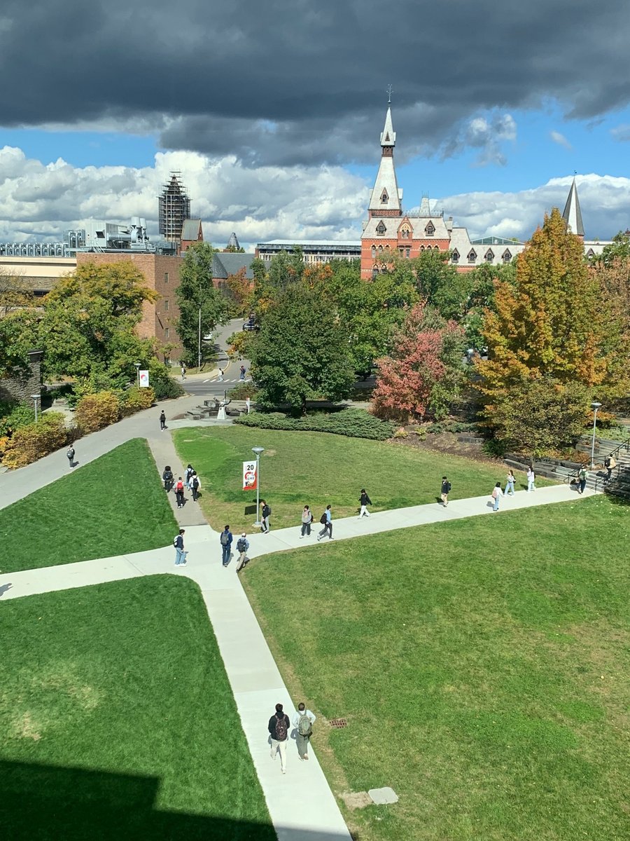 Cornell BME (@cornellbme) on Twitter photo Stunning fall views of the <a href="/Cornell/">Cornell University</a> <a href="/CornellEng/">Cornell Engineering</a> engineering quad from the first <a href="/CornellBME/">Cornell BME</a> faculty meeting held in Tang Hall! Stunning fall views of the <a href="/Cornell/">Cornell University</a> <a href="/CornellEng/">Cornell Engineering</a> engineering quad from the first <a href="/CornellBME/">Cornell BME</a> faculty meeting held in Tang Hall!