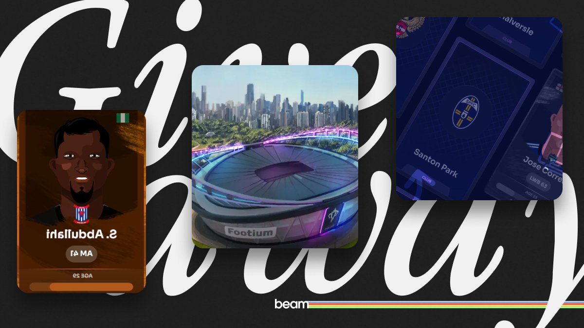 .<a href="/Footium/">Footium</a> x <a href="/BuildOnBeam/">Beam</a>  🃏    

To celebrate the Footium season opening, we're giving away a Bronze Player.

How to win?  ⬇️

🩷 Like and RT this tweet  
🔄 Follow <a href="/Footium/">Footium</a> and <a href="/BuildOnBeam/">Beam</a>
👾 Join discord.gg/footium
📅 Winners announced 11th of October

*Geographical