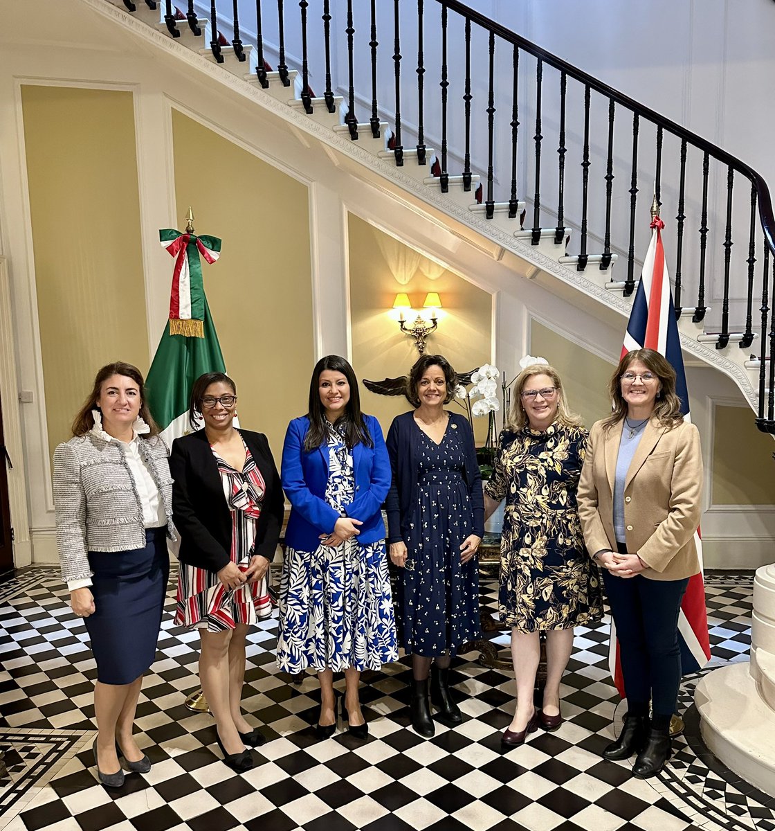 Josefa Gonzalez Blanco (she-her) (@josefagbom) on Twitter photo Productive meeting today with the remarkable women Ambassadors from #GRULA in London ๐ฌ๐ง: H.E. Mrs. Therese Rath ๐ง๐ฟ, H.E. Mrs. Ximena Fuentes Torrijo <a href="/XFuentes/">Ximena Fuentes Torrijo</a> ๐จ๐ฑ, H.E. Mrs. Ismara Mercedes Vargas Walter <a href="/IsmaraWalter/">Ismara M. Vargas Walter</a> ๐จ๐บ, and H.E. Mrs. Diana Marcela Vanegas Hernรกndez ๐ธ๐ป. As part Productive meeting today with the remarkable women Ambassadors from #GRULA in London ๐ฌ๐ง: H.E. Mrs. Therese Rath ๐ง๐ฟ, H.E. Mrs. Ximena Fuentes Torrijo <a href="/XFuentes/">Ximena Fuentes Torrijo</a> ๐จ๐ฑ, H.E. Mrs. Ismara Mercedes Vargas Walter <a href="/IsmaraWalter/">Ismara M. Vargas Walter</a> ๐จ๐บ, and H.E. Mrs. Diana Marcela Vanegas Hernรกndez ๐ธ๐ป. As part