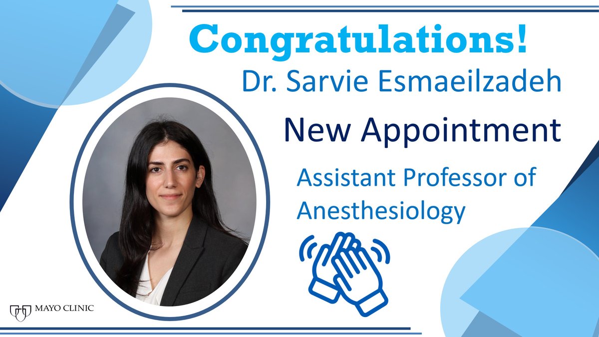 Congratulations Dr. Esmaeilzadeh on your appointment!

<a href="/22intheAC/">Sarvie Esma</a>