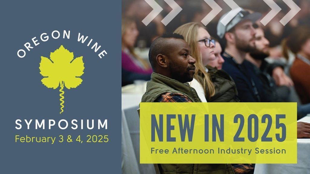 The 2025 Oregon Wine Symposium registration is now open! Early Bird prices are running now through January 6. These are the best admission prices of the year so don't wait - register today! Sponsorship opportunities are still available, if interested, please contact us.