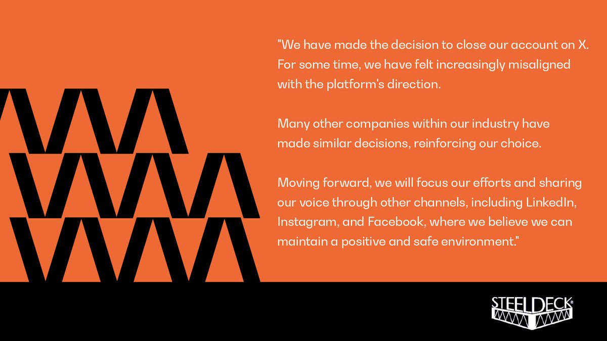 Steeldeck Rentals tweet media