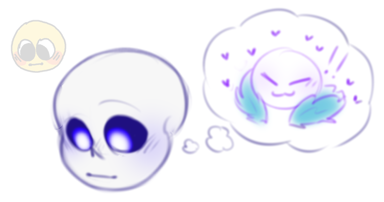 _MBluef's tweet image. hiii, welcome, i'm a utmv sans simp who ships my skelesona w/ lust!sans a lot 💜💙