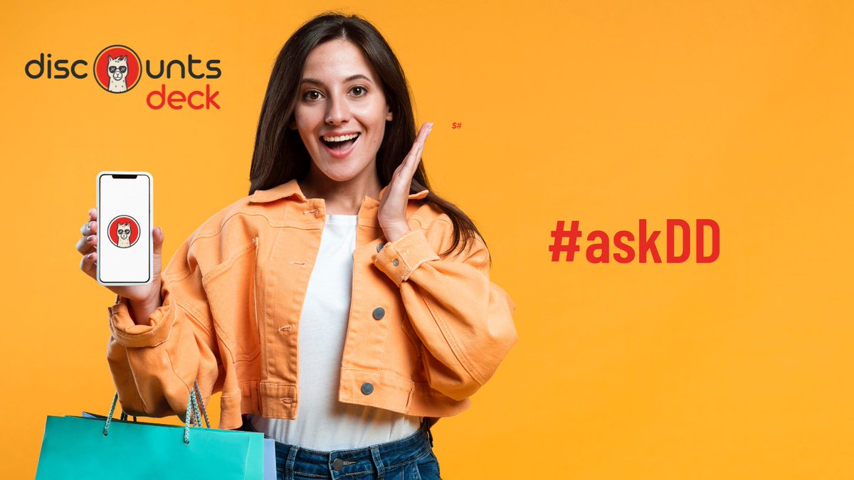 discountsdeck's tweet photo. Want a discount on that trendy item you've been eyeing? Use our common hashtag: #askDD & Sit back. we'll do the searching for you!
DM for Promotion✅
Backup Accounts:
⚡️@Dealsified - 36K Followers
⚡️Telegram (6500 Subscribers) - https://t.co/X4oZbWF0al https://t.co/fVQEnu0ZvP