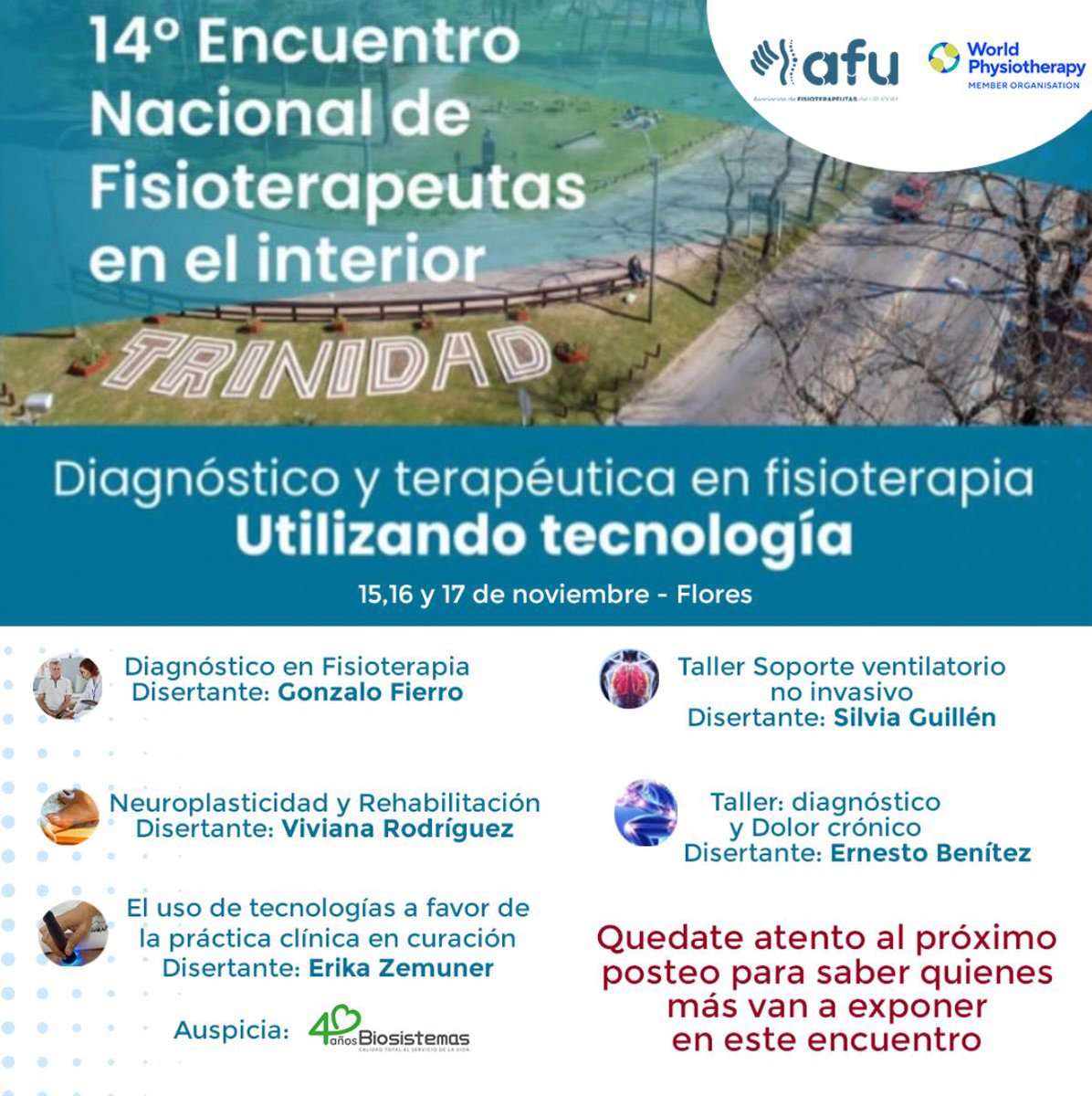 Asoc.Fisiot.Uruguay (@afu_uruguay) on Twitter photo 