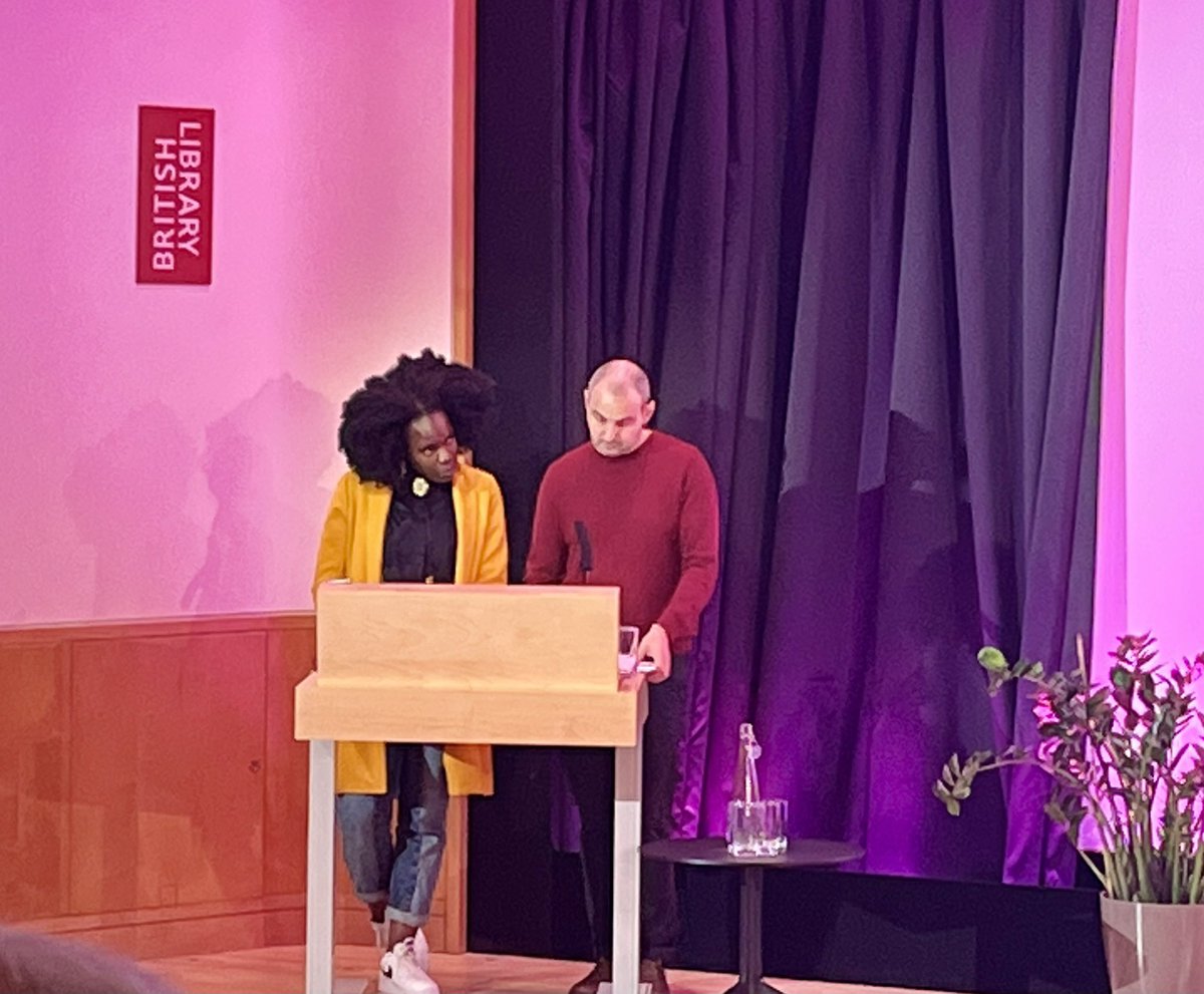 Congrats to all 100 poets who made it into the <a href="/PoetrySociety/">The Poetry Society</a> Young Poet of the Year Awards 2024. It was an absolute honour to be there with judges <a href="/VanessaKisuule/">Vanessa Kisuule</a> and Jack Underwood. <a href="/PoetrySociety/">The Poetry Society</a> are partners on the Arts4Us Programme <a href="/edgehill/">Edge Hill University</a> led by <a href="/VKarkou/">vicky karkou</a> @RobynDowlen