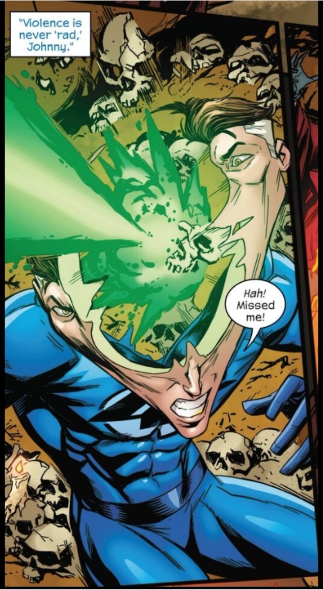 Crimzin15's tweet photo. New terrifying use of Reed's powers just dropped https://t.co/WtT6RwKf6c