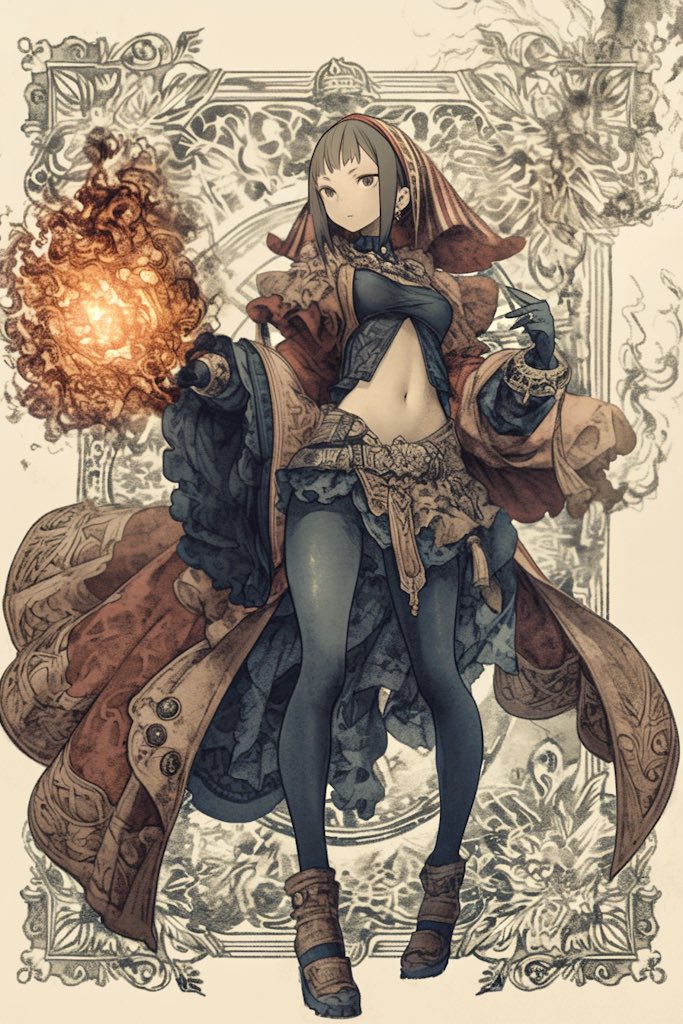 エメラルド風
#nijijourney