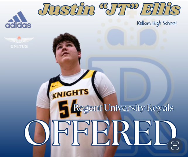 Justin Ellis (@jtellis54) on Twitter photo Honored to receive an offer from Regent University. Thank you <a href="/RegentMensBkb/">Regent Mens Basketball</a> <a href="/CoachHollenbeck/">Barry Hollenbeck</a> for an opportunity. Honored to receive an offer from Regent University. Thank you <a href="/RegentMensBkb/">Regent Mens Basketball</a> <a href="/CoachHollenbeck/">Barry Hollenbeck</a> for an opportunity.