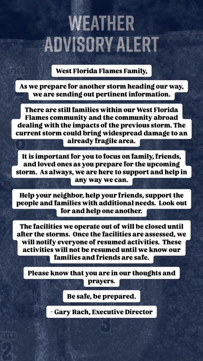 Stay safe everyone. 🙏