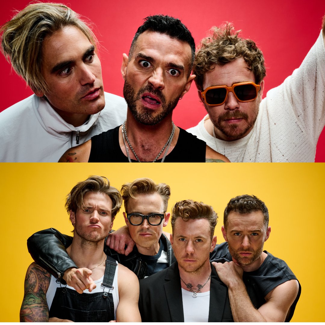 NEW SHOW: <a href="/Busted/">Busted</a> VS <a href="/mcflymusic/">mcfly</a> 

See these pop favourites go head to head
In the ultimate battle of the bands

<a href="/3ArenaDublin/">3Arena</a> || Mon, 20th October 2025
<a href="/SSEBelfastArena/">The SSE Arena, Belfast</a> || Tue, 21st October 2025

On sale Friday 18th October at 9am
Sign up to our mailing list for early access