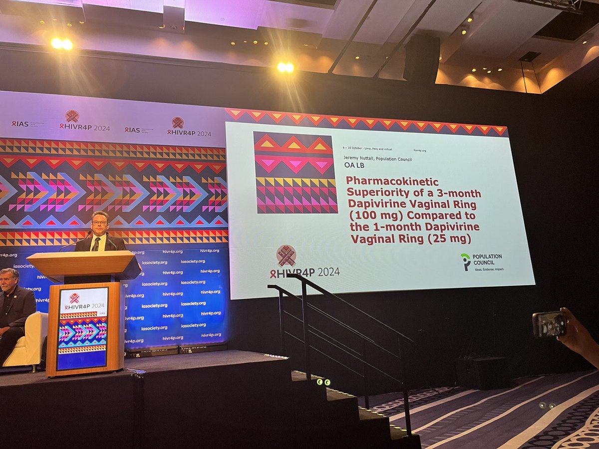 ivansegy47's tweet image. Exciting HIV prevention science at the late-breaker abstracts at #HIVR4P2024:
•PK superiority of the 3mthly 100mg PrEP ring
•Acceptability of LA PrEP placebos
•LAI-CAB continuum
•HIV RDTs for CAB-LA
•WGS and HIV prevalence gender-gap
•Estimating HIV acquisition time